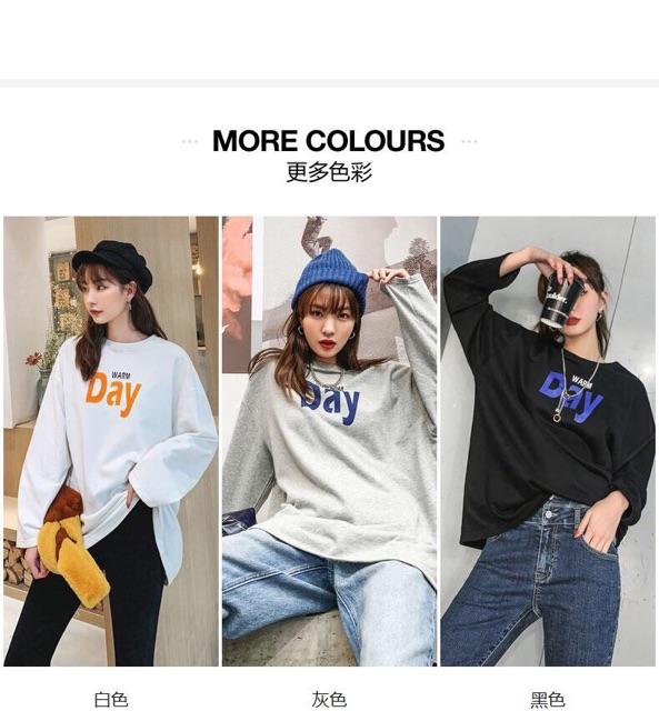 ÁO THUN TAY DÀI FORM RỘNG CÁ TÍNH CÓ UP VIDEO HÀNG THẬT