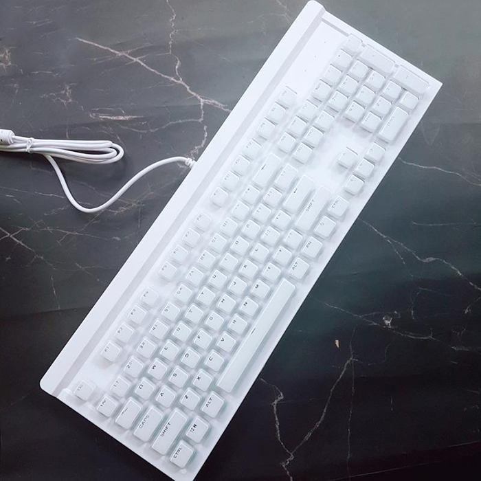 Bàn Phím Cơ Blue Switch Bosston MK921 Keycaps Khắc Laser (MÀU NGẪU NHIÊN) - Hàng Chính Hãng