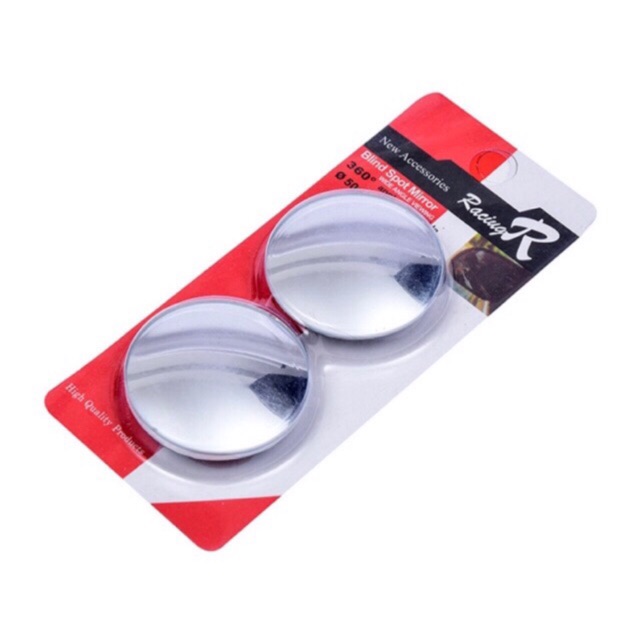 Bộ 2 gương cầu lồi gắn kính xe hơi ô tô 360 độ cao cấp