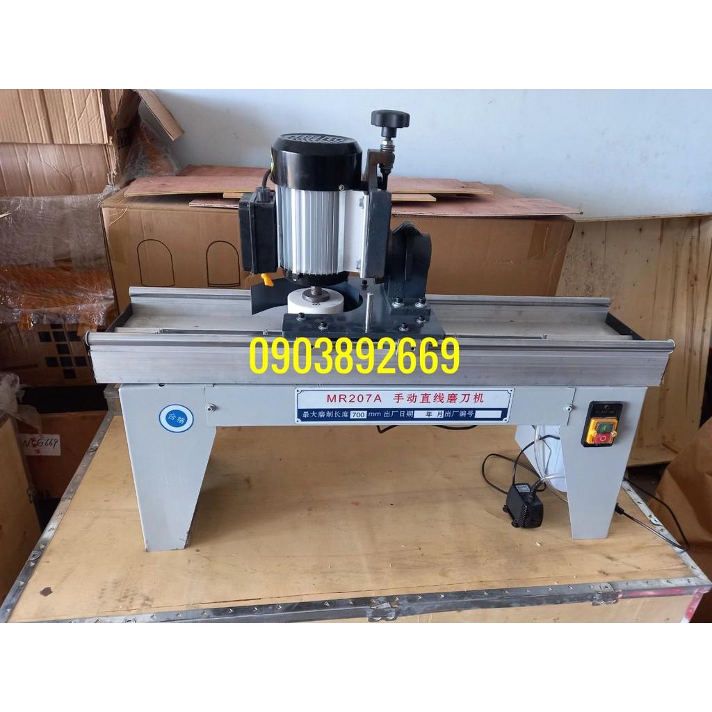 Máy mài lưỡi bào gỗ MR207 - mài 1 lần 3 lưỡi