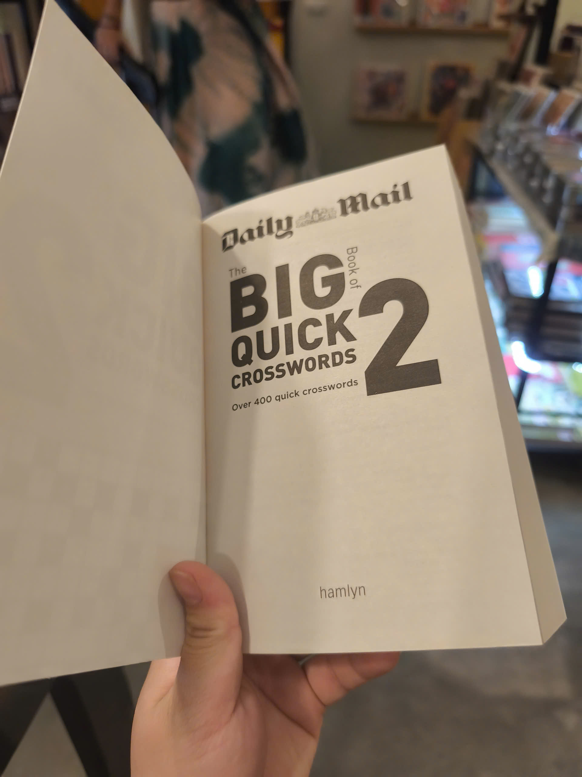 Sách - Big Book of Quick Crosswords 2 | Games / Ngoại văn Nhập khẩu UK / Trò chơi ô chữ giải trí