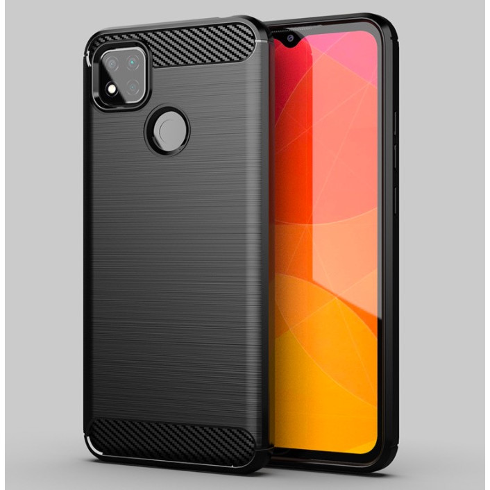 Ốp lưng chống sốc Vân Sợi Carbon cho Xiaomi Redmi 9C