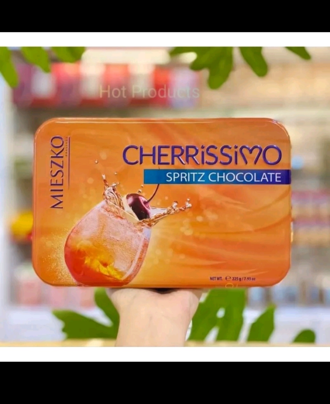 Hộp Socola CHERR.ISSIMO ANH ĐÀO SPRITZ (HỘP THIẾC 225G)