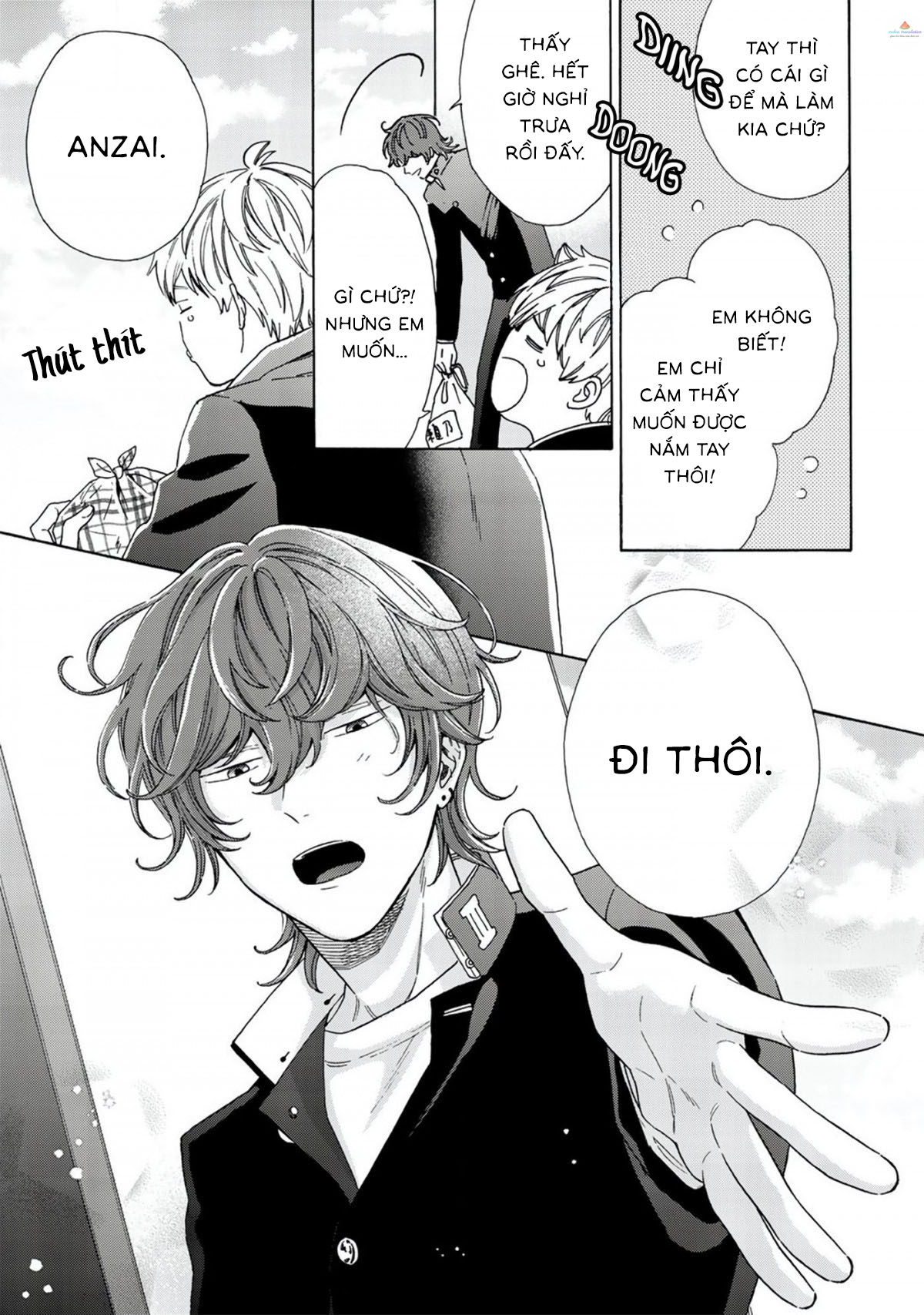 ngôi sao hạng nhất được vẽ bằng nụ hôn chapter 4 16