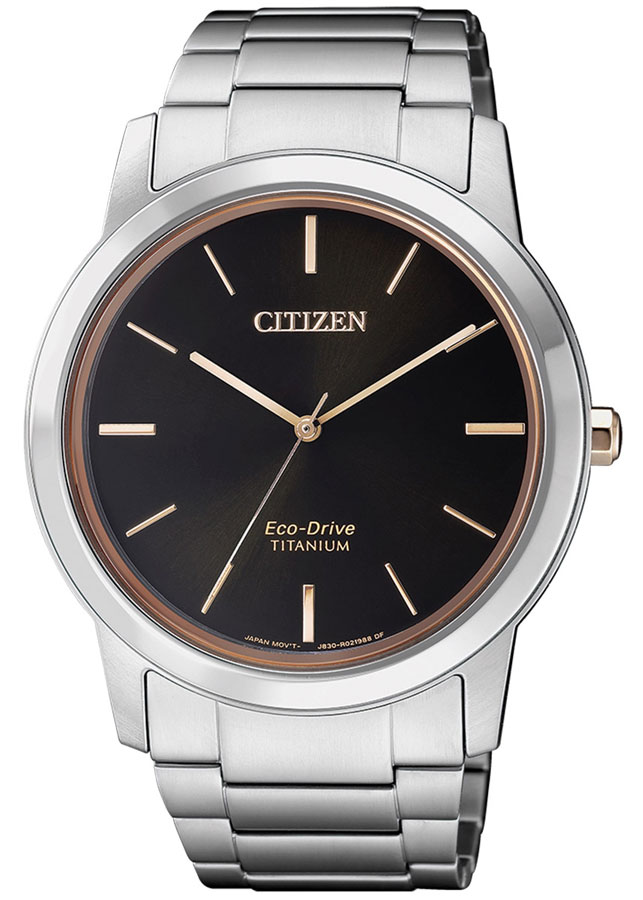 Đồng Hồ Nam Citizen Dây Titanium AW2024-81E - Mặt Đen (Sapphire)