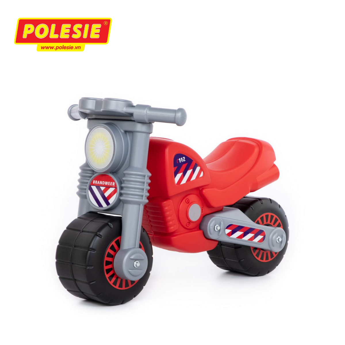 Xe chòi chân mô tô Brand 78650 màu Đỏ - Polesie Toys