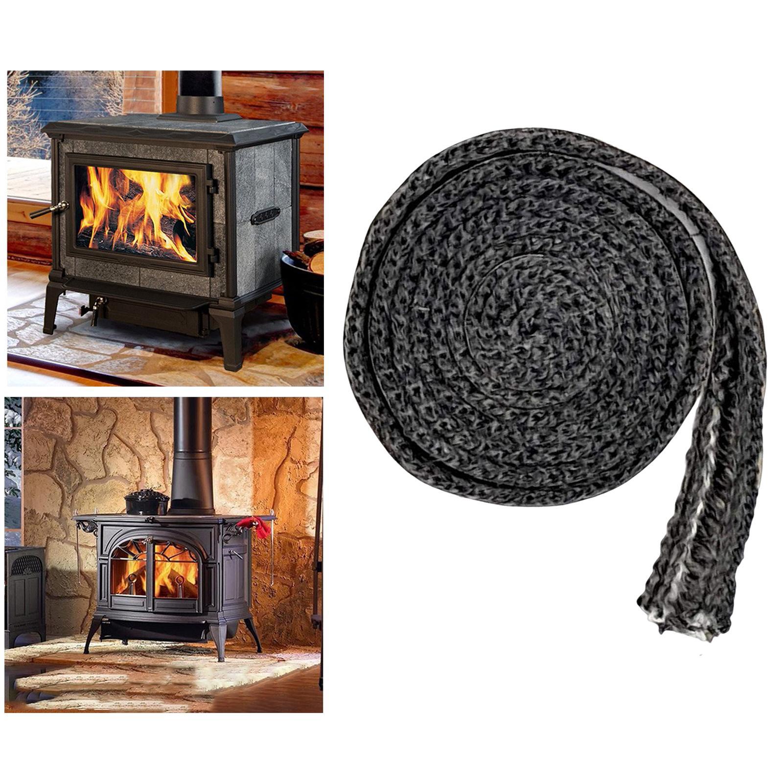 2 oven Gasket Tape Fiberglass Flat Gasket Tape for Door 10mm Width