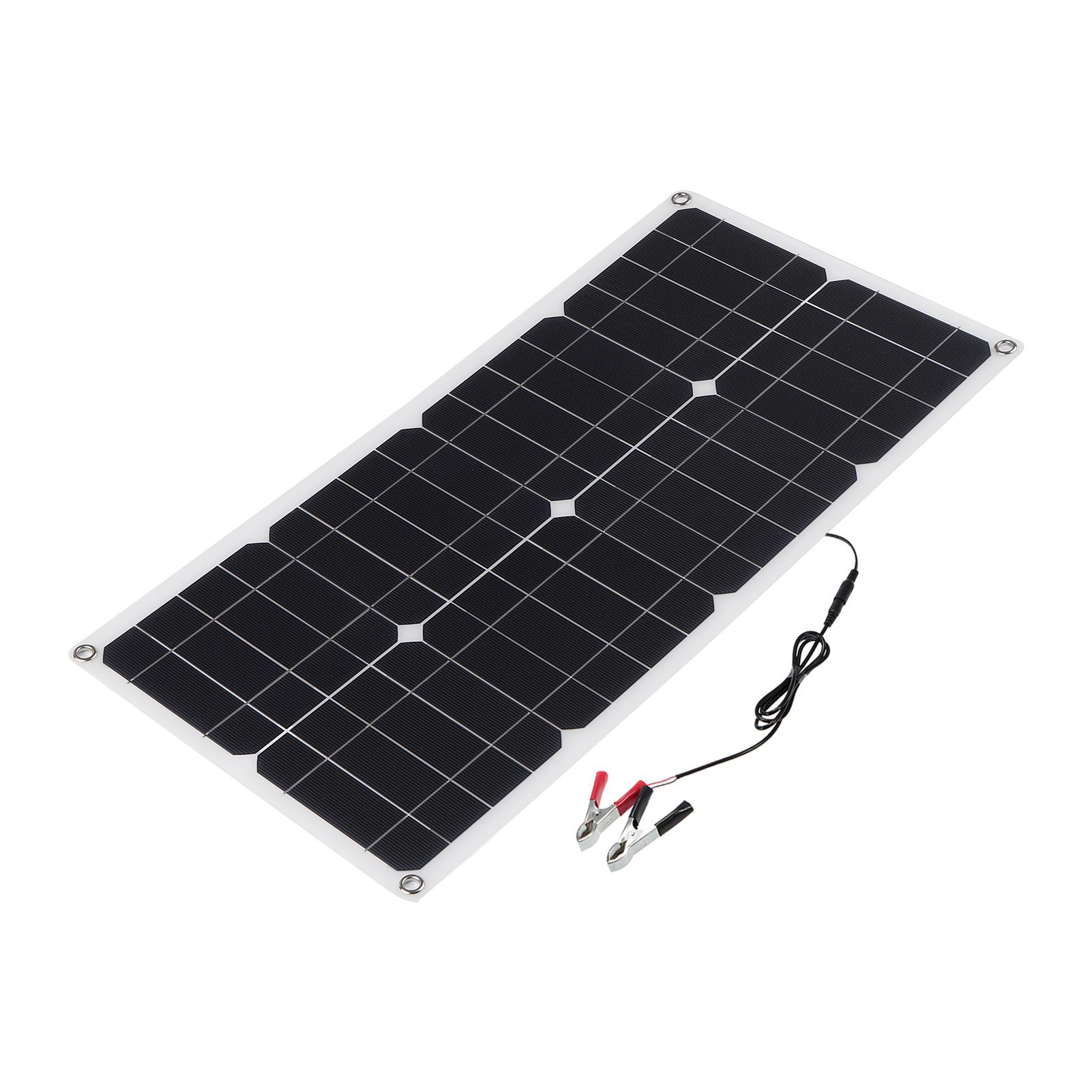 Bảng điều khiển năng lượng mặt trời với Bộ sạc pin ô tô giao diện USB