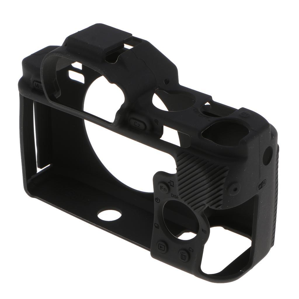 For A7 A7S Camera Silicone Case Cover Protective Black