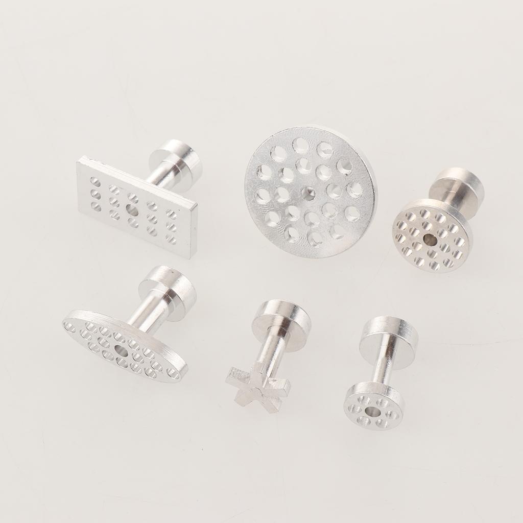 6 Size Auto  Tool Kit Aluminum Glue Puller Tabs for Car Paintless Repair
