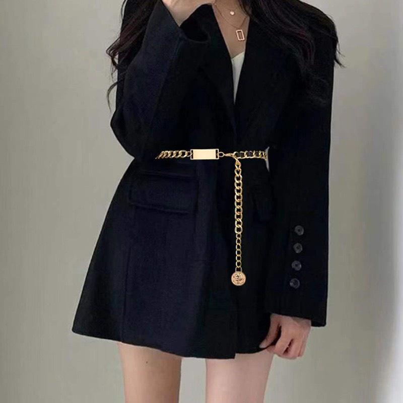 Dây xích thắt lưng quần Chain thắt áo blazer 2 màu thanh lịch