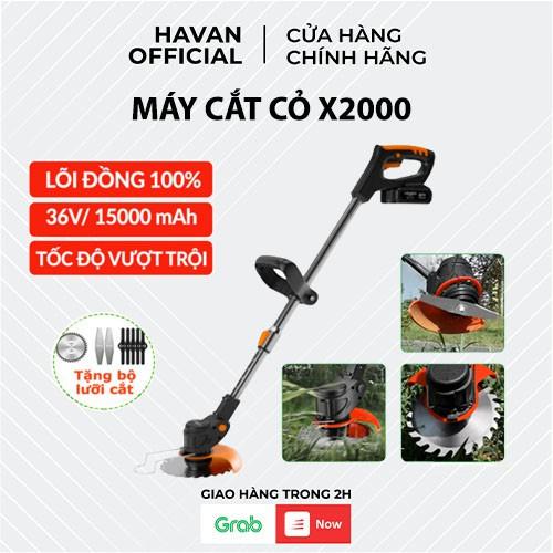 Máy cắt cỏ pin.Tặng kèm 8 lưỡi - Máy cắt cỏ, tỉa cành cầm tay LAPUSEN