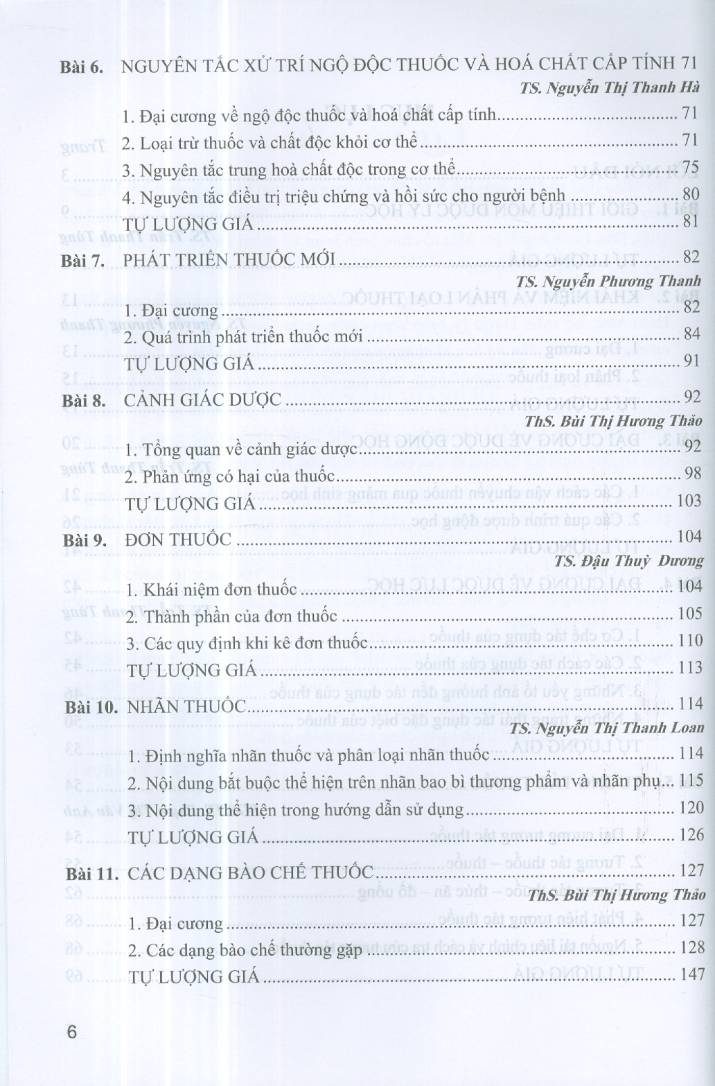 Giáo Trình Dược Lý Học Đại Cương Cho Sinh Viên Hệ Bác Sĩ Chuyên Ngành Răng Hàm Mặt - ảnh 6