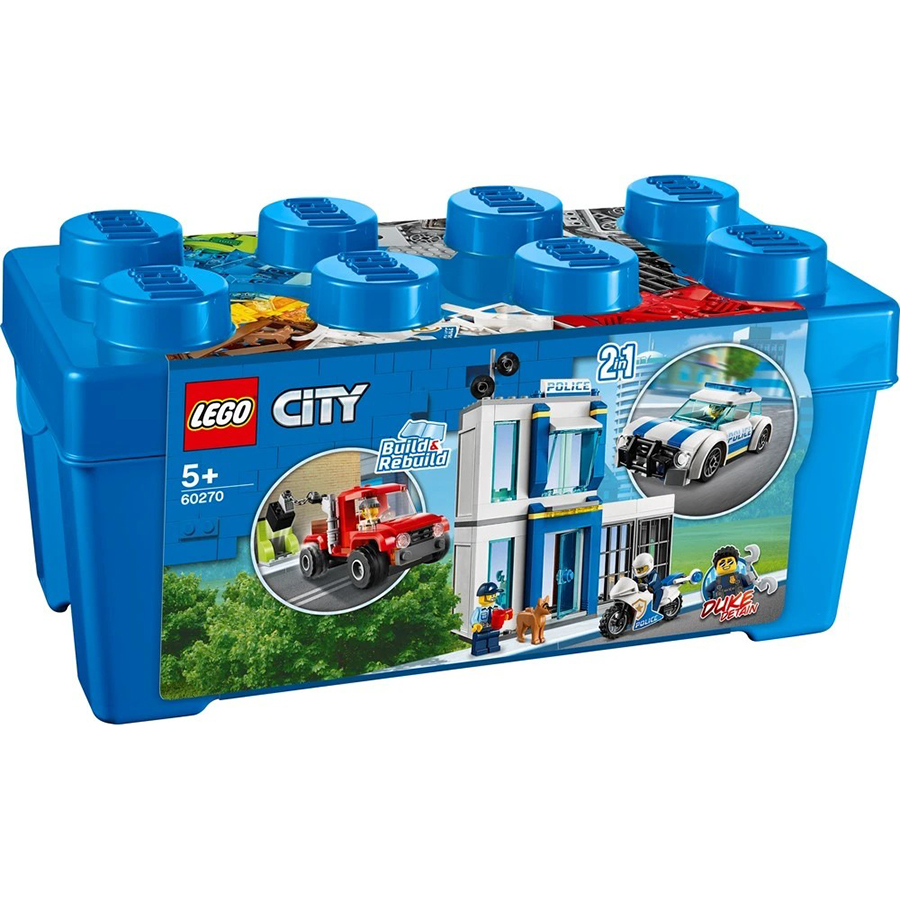 LEGO CITY 60270 Thùng Gạch Cảnh Sát