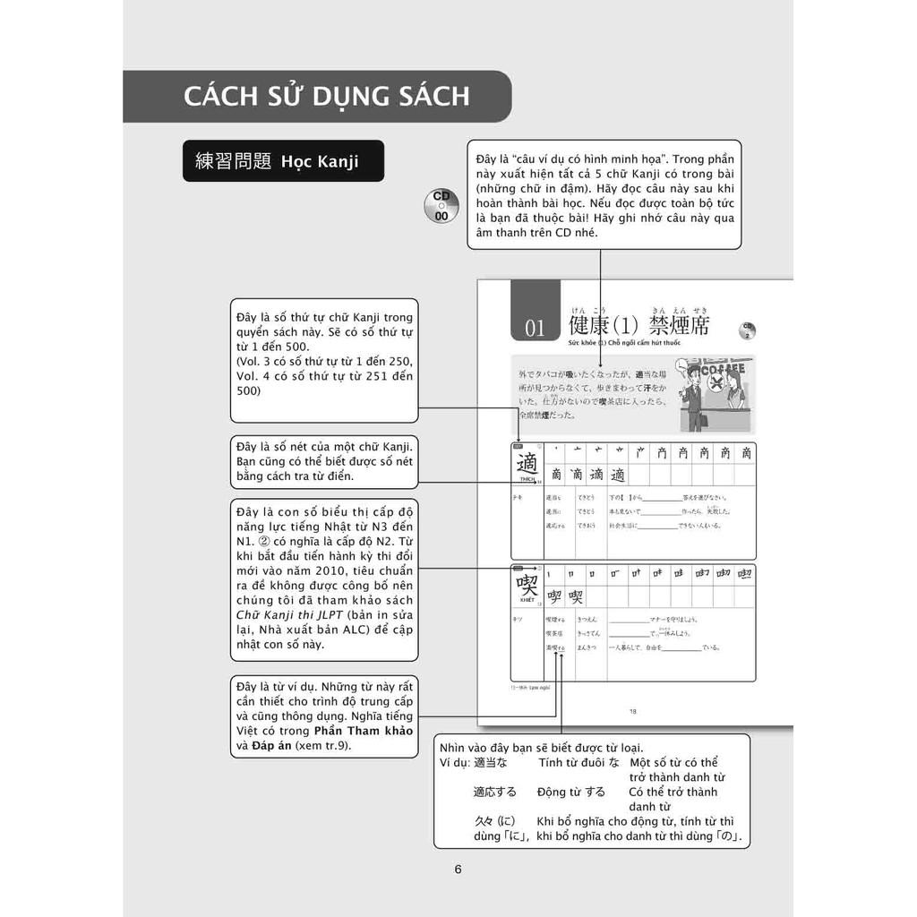 Sách 15 Phút Luyện Kanji Mỗi Ngày Vol.4 + CD - First News - BẢN QUYỀN