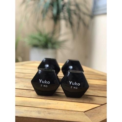 Tạ tay 1KG , 2KG Tạ đơn lõi gang đặc bọc cao su cao cấp 1 KG 2 KG bền tốt tập gym yoga thể dục tại nhà