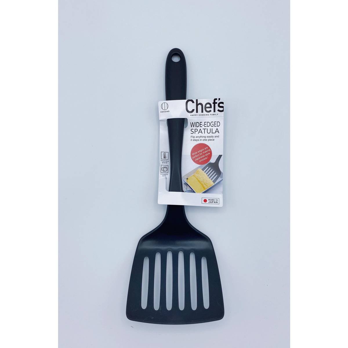 Xẻng Lật Thức Ăn Có Rãnh Kokubo Chef's Chịu Nhiệt Cao Hàng Nội Địa Nhật