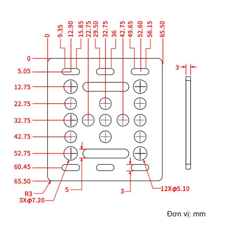 Bộ PAD bánh xe V-slot cho thanh nhôm định hình dễ dàng mở rộng openbuild