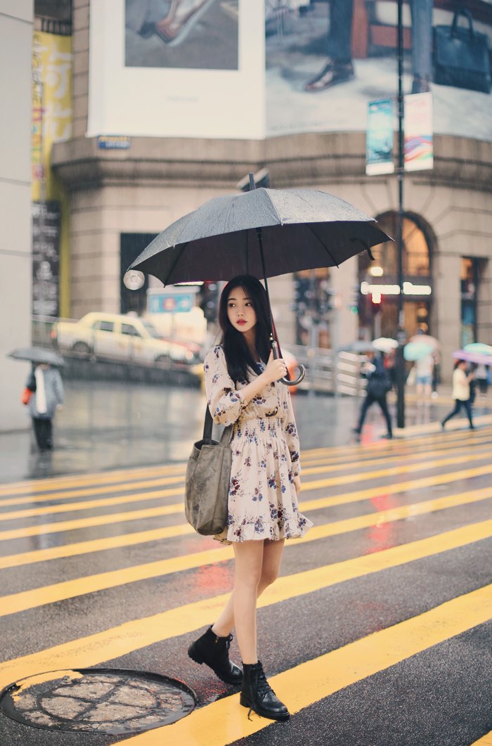Đầm Hoa Xinh Dễ Thương Thời Trang Kiểu Hàn Quốc DV56