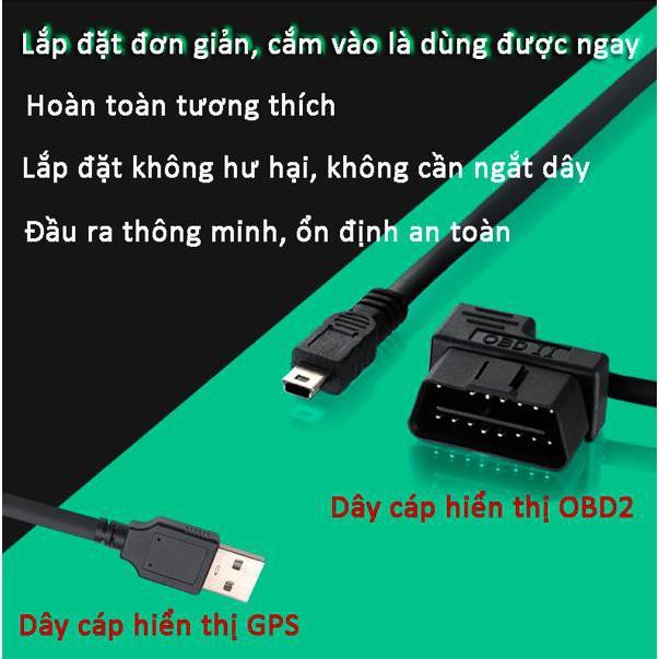 Thiết bị hiển thị trên kính lái HUD FULL OPTION OBD2 - Home and Garden