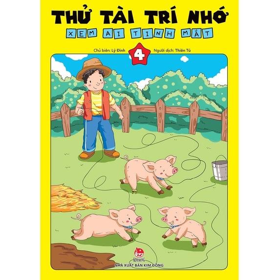 Sách - Combo Thử Tài Trí Nhớ - Xem Ai Tinh Mắt ( Lẻ Tập ) - Kim Đồng Sach24h