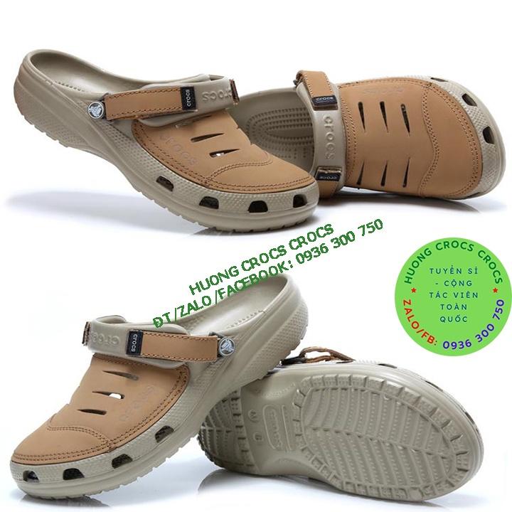 DÉP SỤC YUKON SPORT CLOG CHO NAM MÀU KHAKI