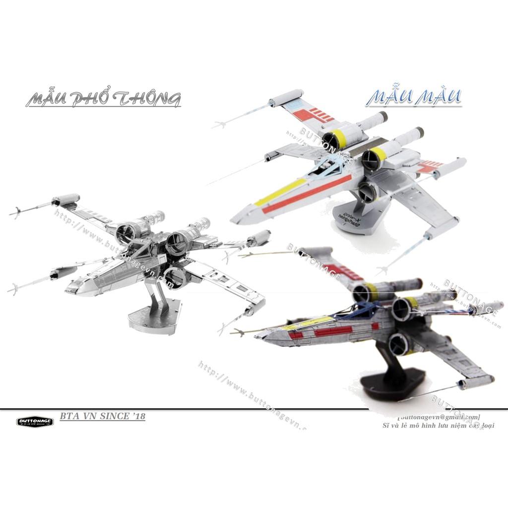 Mô Hình Lắp Ráp 3d Phi Thuyền Vũ Trang X-Wing T-65B