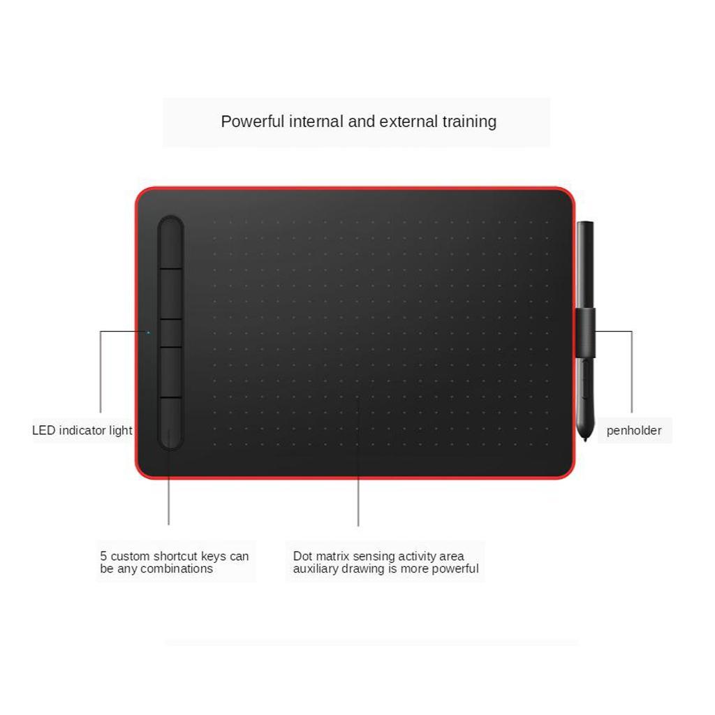 Graphics Drawing Tablet for Win Mac 8192 Pen Pressure Blue