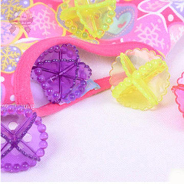 Combo 8 bóng giặt sạch quần áo máy giặt cầu gai và nhím