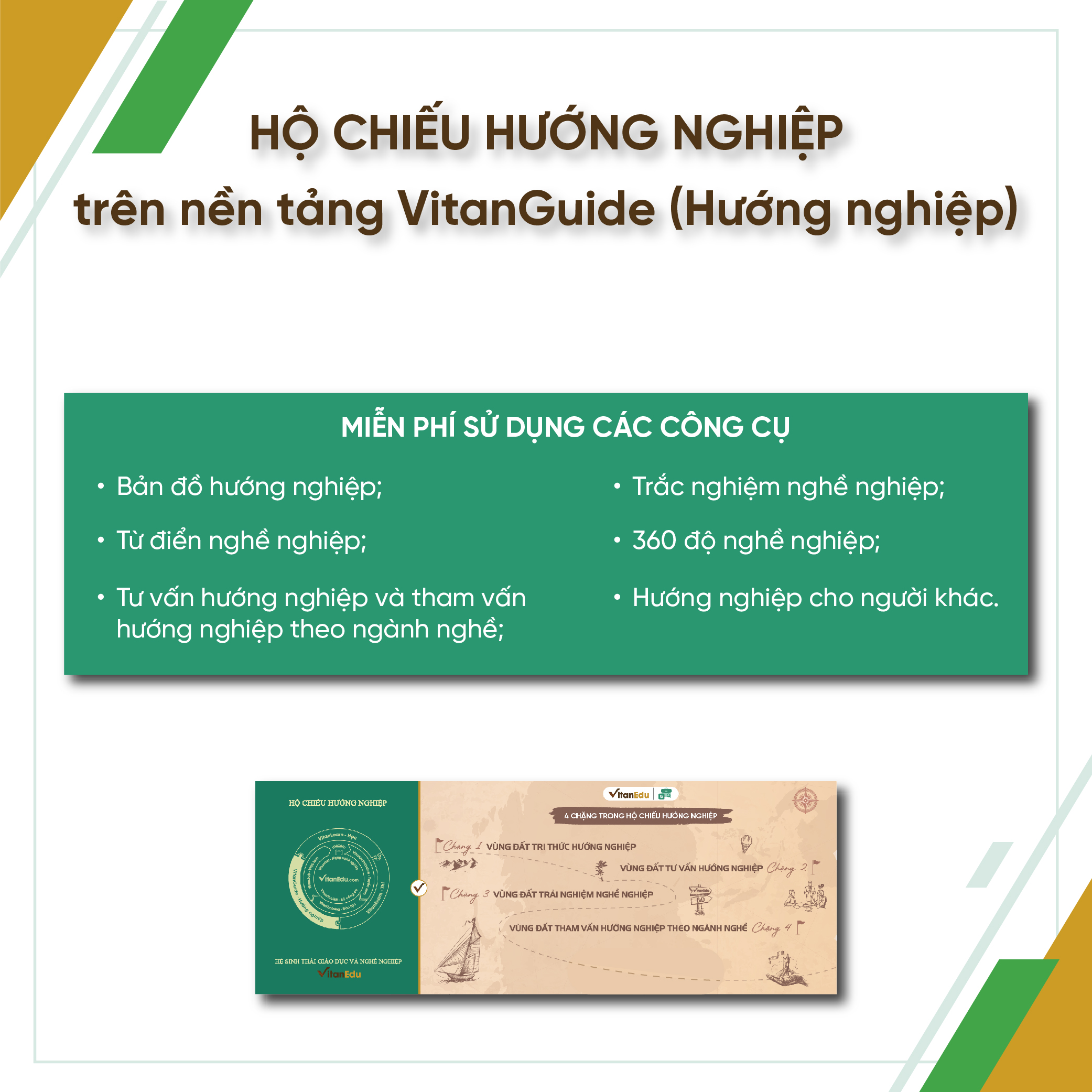 Bộ công cụ Học - Thi - Hướng nghiệp lớp 3, VitanEdu