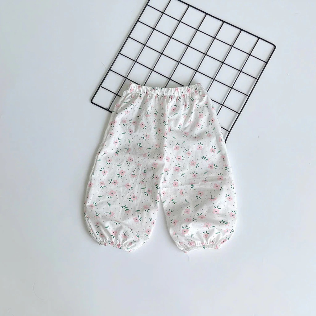 Quần Thụng Họa Tiết Hoa Cho Bé Gái Sơ Sinh 1 2 3 4 Tuổi Từ 3-16kg Dành Cho Bé Gái