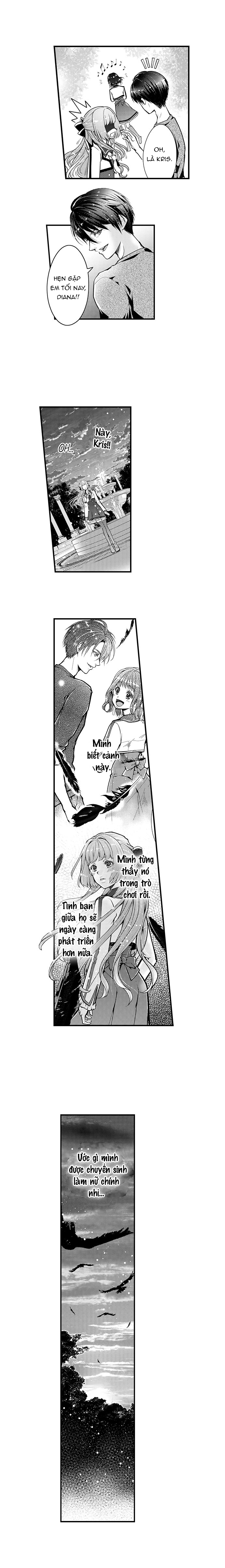 chuyển sinh thành nhân vật phản diện trong otome game chapter 1.3 2