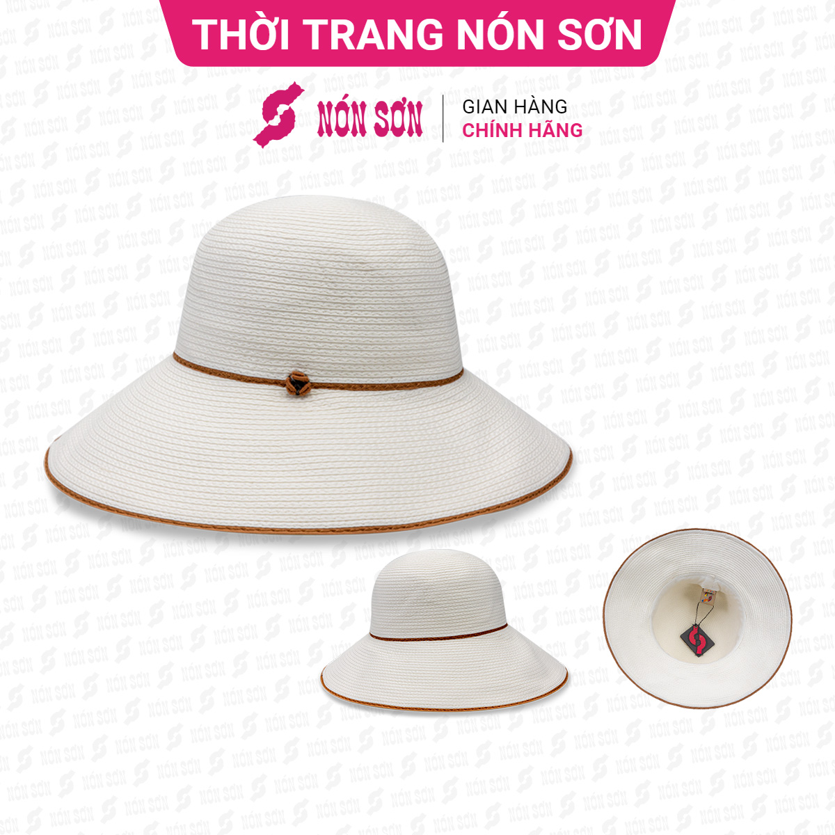 Mũ vành thời trang NÓN SƠN XH001-85-TR3