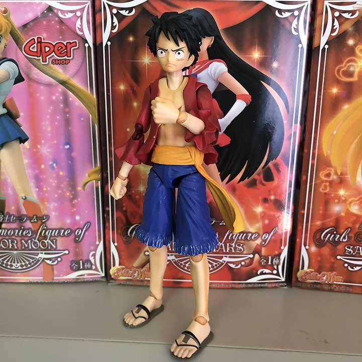 Mô hình Luffy Khớp - Mô hình One Piece - Figure Action Luffy One Piece