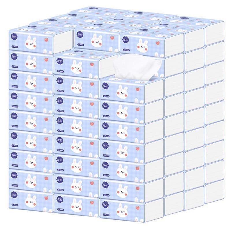 GIẤY ĂN HÌNH THỎ XINH XẮN SIÊU DAI, SIÊU MỀM MỊN - HÀNG NỘI ĐỊA TRUNG