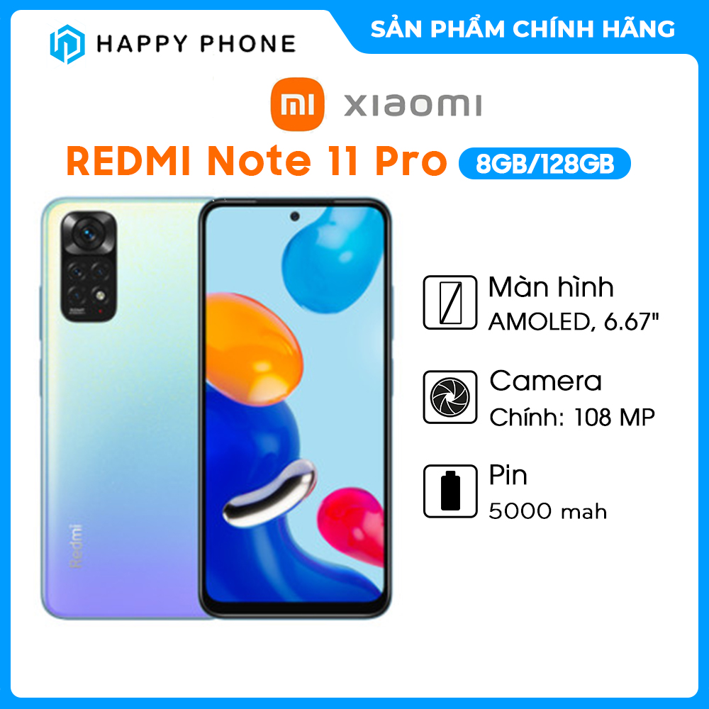 Điện thoại Xiaomi Redmi Note 11 Pro  (8GB/128GB) - Hàng chính hãng