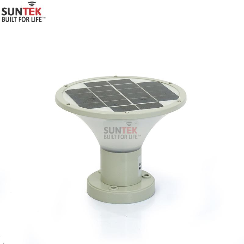 Đèn Sân Vườn Năng Lượng Mặt Trời SUNTEK GD-08 - Sáng 18 giờ liên tục | Tự động Bật/Tắt | 3 Chế độ Màu Ánh sáng | Mặt Vuông/Tròn | Chống Nước/Bụi | Tuổi thọ bóng LED 50.000 giờ | Chân Đế 11 cm - Hàng Chính Hãng | Bảo hành 2 năm