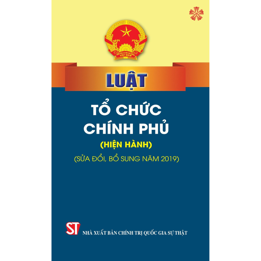 Luật Tổ chức Chính phủ (bản in 2023)