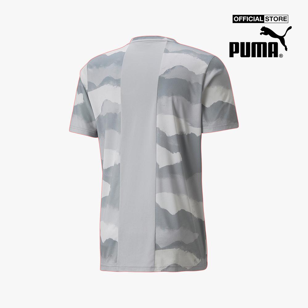 PUMA - Áo thun thể thao nam ngắn tay Printed Training 521543