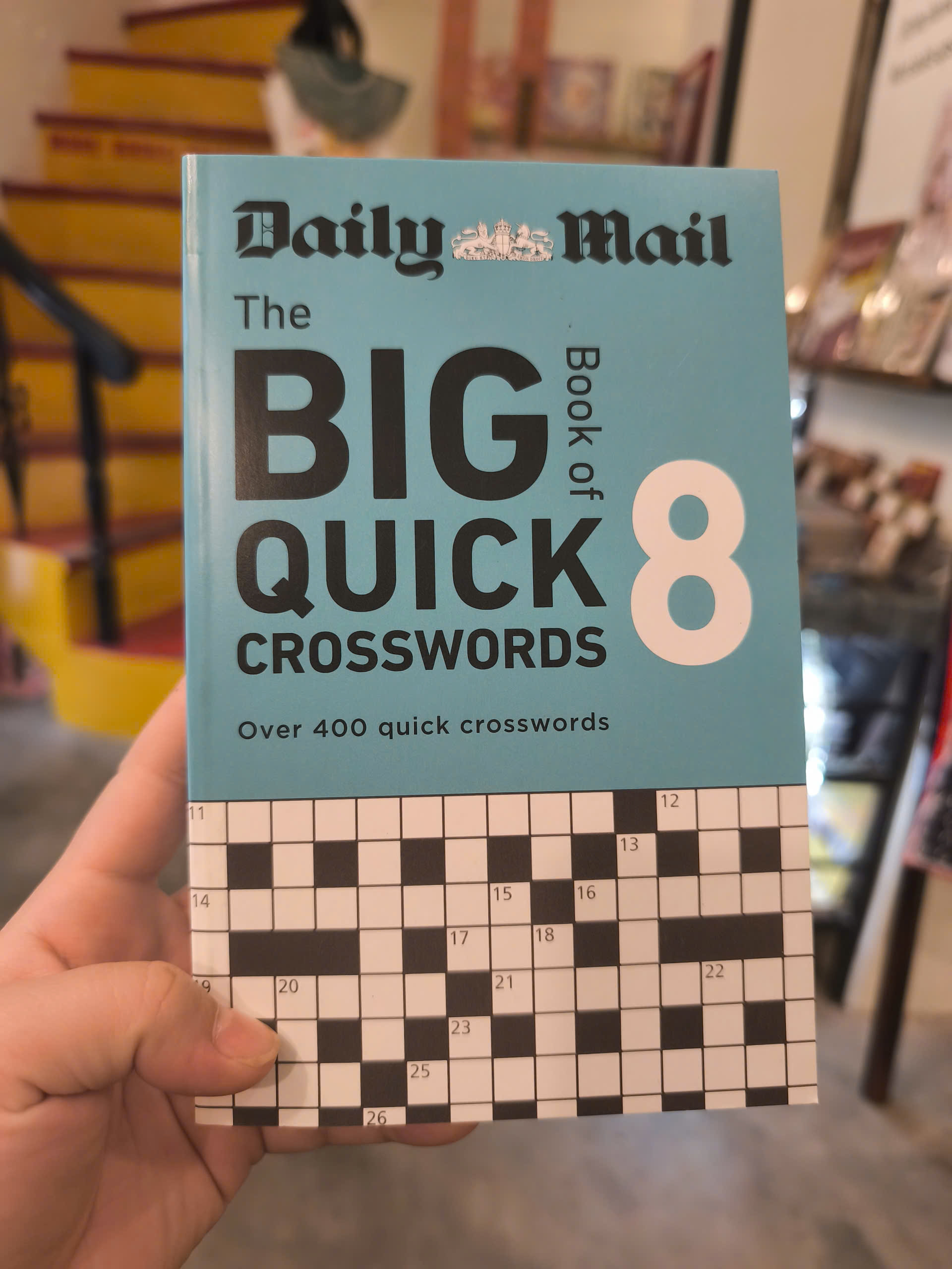 Sách - The Big Book of Quick Crosswords 8 | Games / Ngoại văn Nhập khẩu UK / Trò chơi ô chữ giải trí