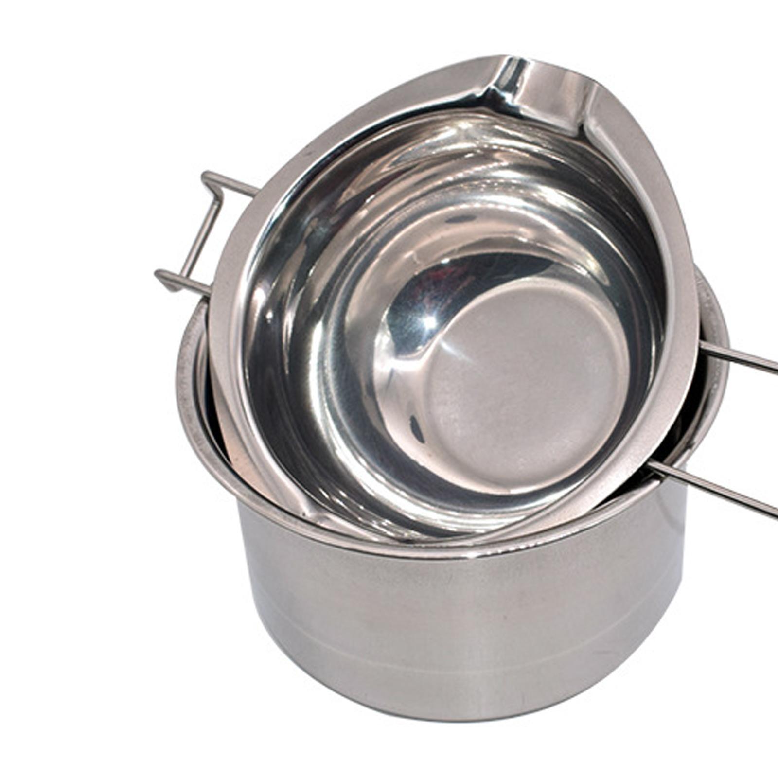 Stainless Steel Double Boiler Melting Pot for Melting Chocolate, Butter, Scented Candle Making