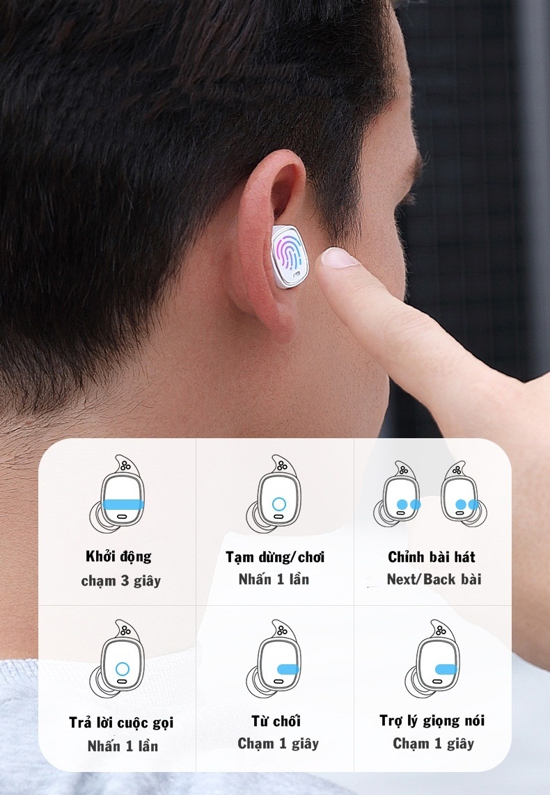 Tai nghe Bluetooth 5.0 T1 Pro