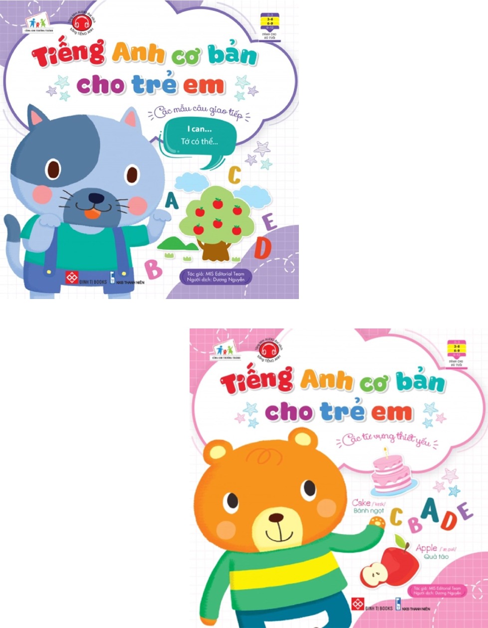 Combo Tiếng Anh Cơ Bản Cho Trẻ Em _DTI