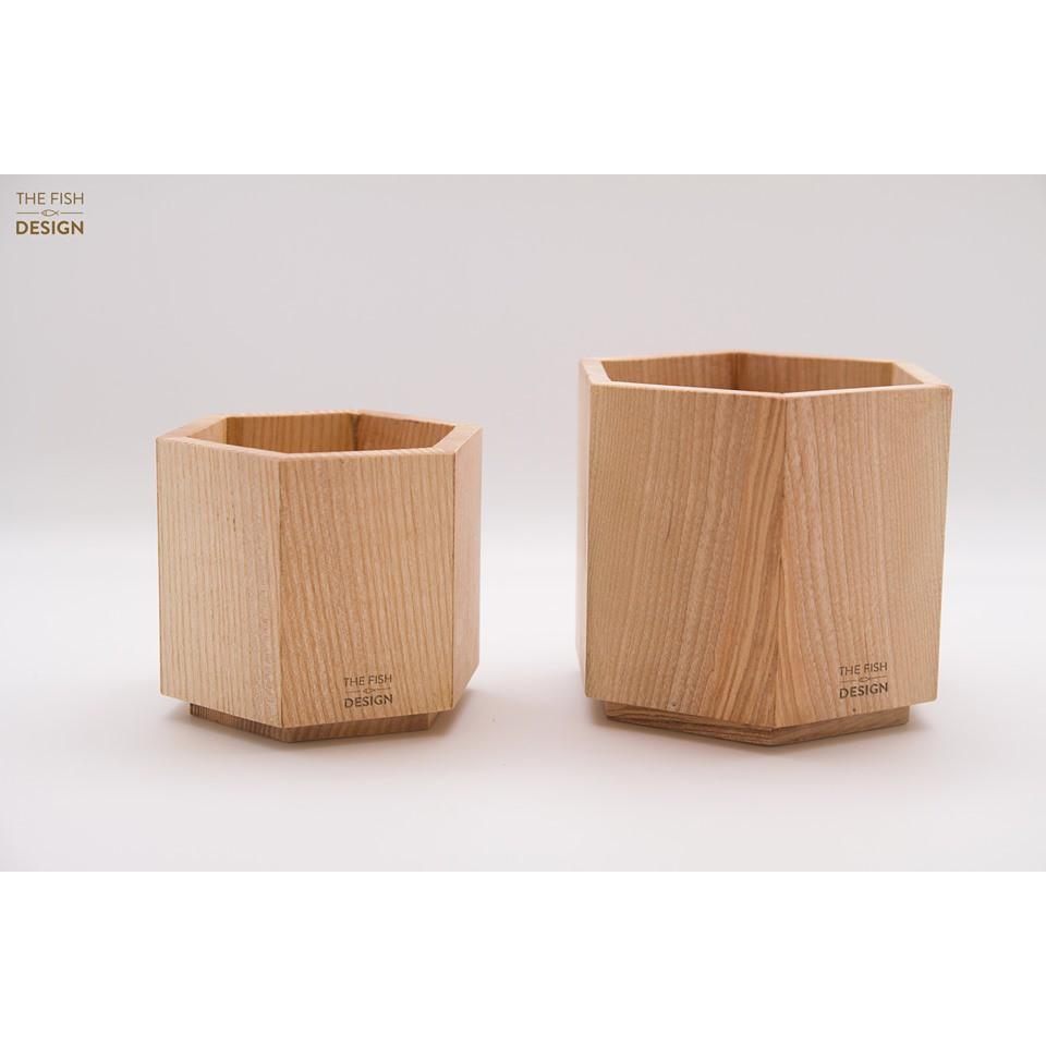 CHẬU GỖ LỤC GIÁC | THE FISH DESIGN