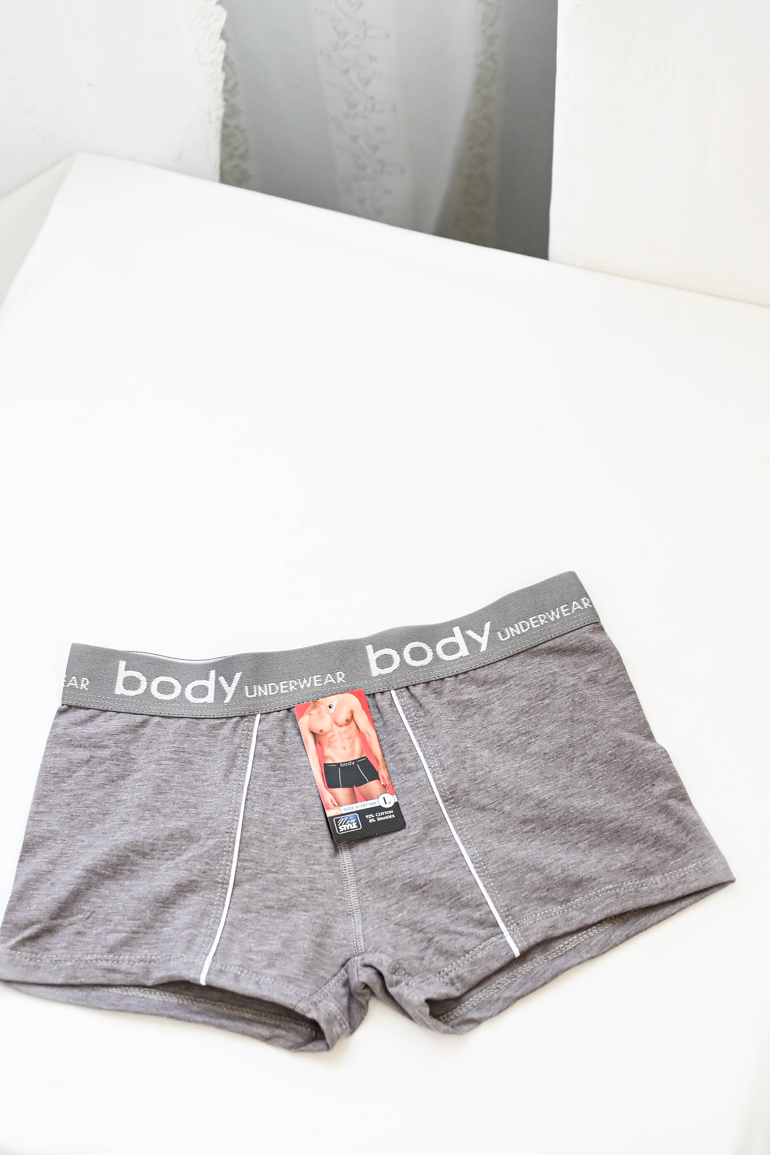 Quần Boxer (lót đùi ) nam Body thun Cotton