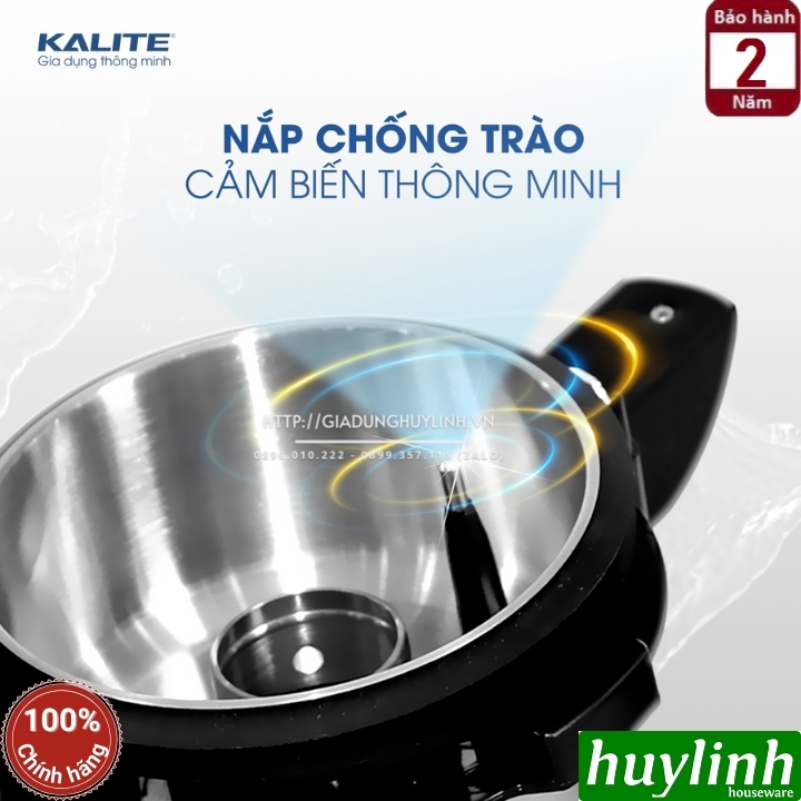 Máy làm sữa hạt đa năng Kalite KL-990P [nâng cấp của KL-950] - 1.75 lít - 2700W - Hàng chính hãng