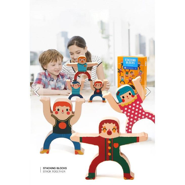 ĐỒ CHƠI LẮP RÁP GIA ĐÌNH CÂN BẰNG BALANCED STACCATO - FAMILY TOYS