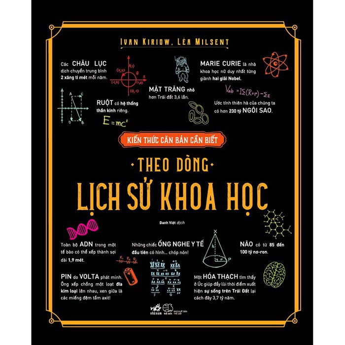 Kiến Thức Căn Bản Cần Biết - Theo Dòng Lịch Sử Khoa Học - Ivan Kiriow, Léa Milsent - Danh Việt dịch -