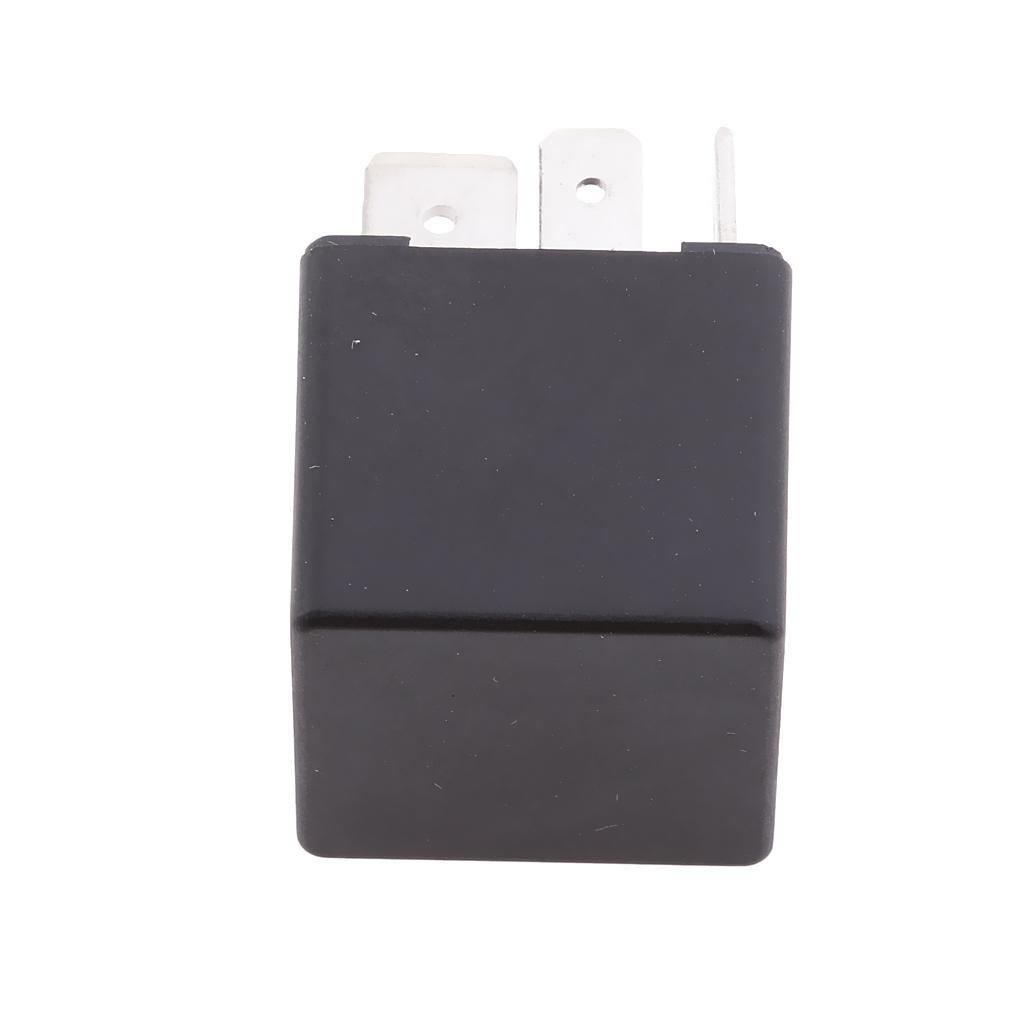 3-10pack 12V 80A 4 Pin Automotive Normally Open Contact Relay