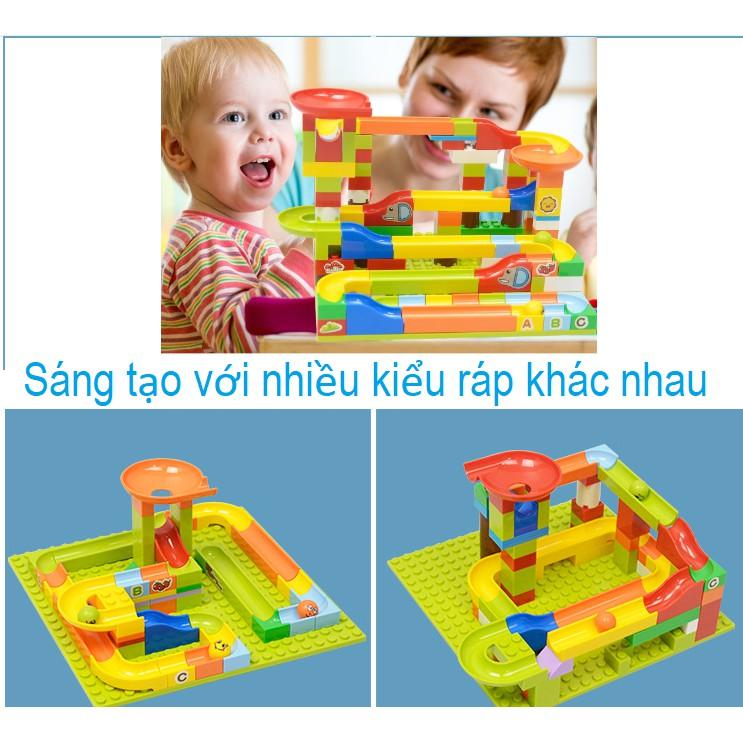 BỘ ĐỒ CHƠI LẮP RÁP THẢ BÓNG ( 206 chi tiết)